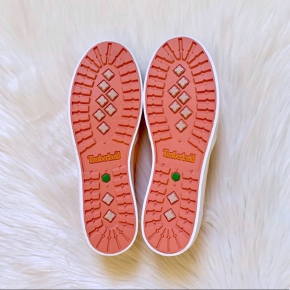 Timberland Newport Bay Coral Canvas Slip-On Shoes - Picture 6 of 6